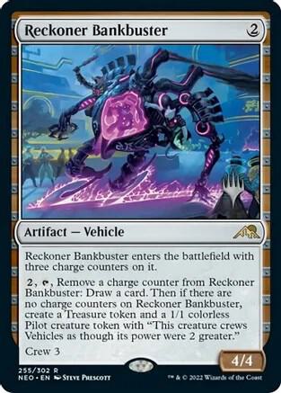 Reckoner Bankbuster [Promo Pack: Kamigawa: Neon Dynasty] 255