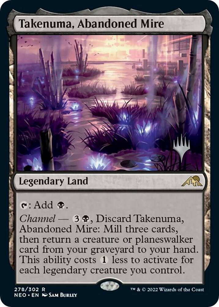 Takenuma, Abandoned Mire [Promo Pack: Kamigawa: Neon Dynasty] 278
