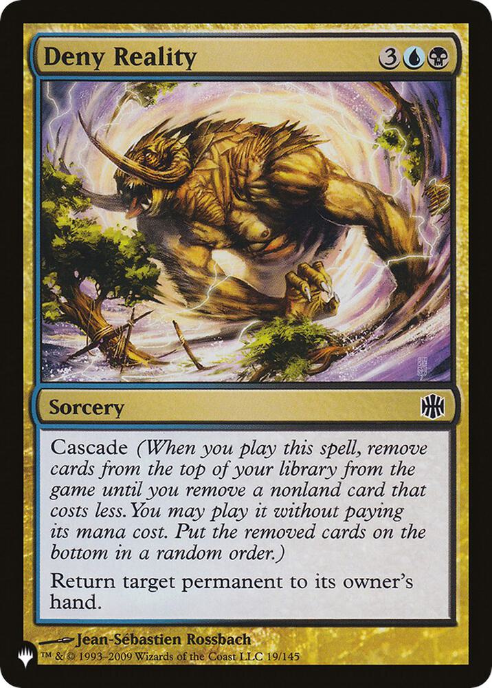 Deny Reality (ARB) [The List Reprints] 19/145