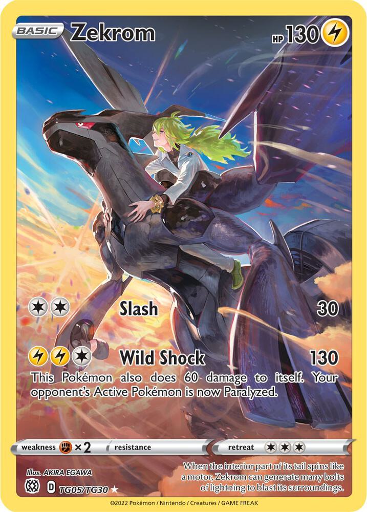 Zekrom [SWSH09: Brilliant Stars Trainer Gallery] TG05/TG30