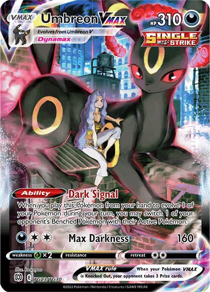 Umbreon VMAX [SWSH09: Brilliant Stars Trainer Gallery] TG23/TG30