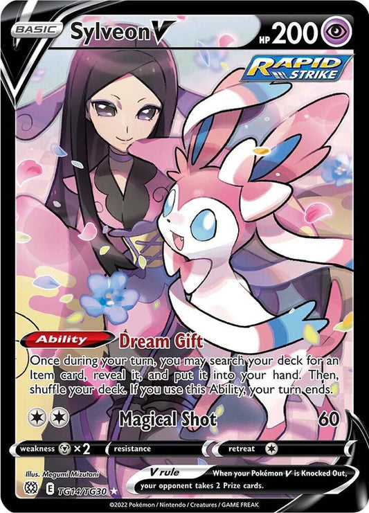 Sylveon V [SWSH09: Brilliant Stars Trainer Gallery] TG14/TG30
