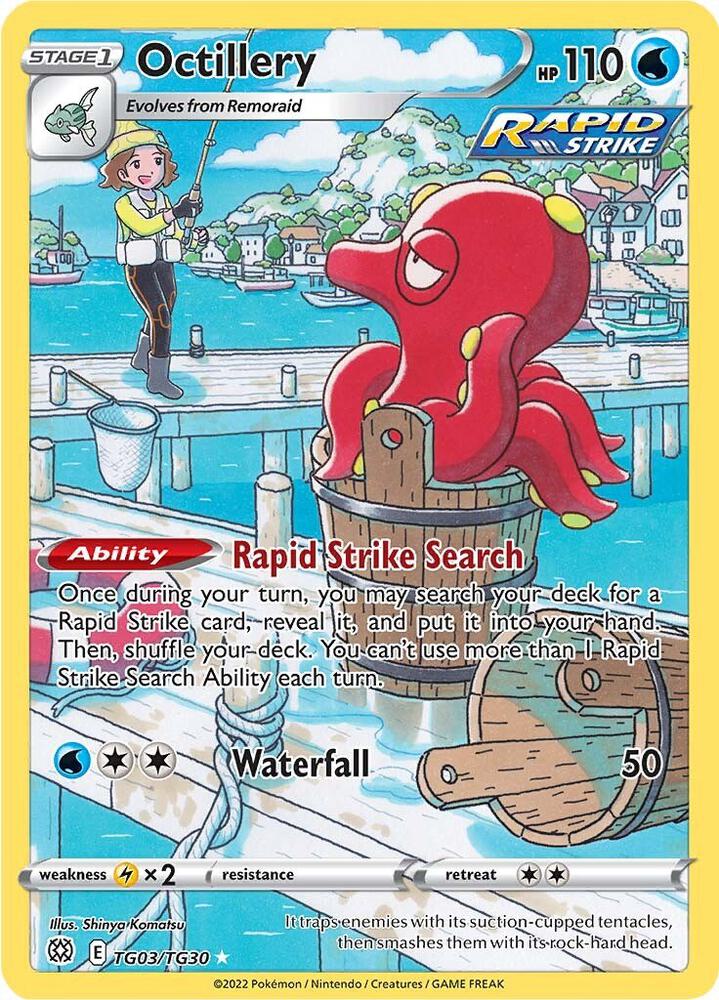 Octillery [SWSH09: Brilliant Stars Trainer Gallery] TG03/TG30