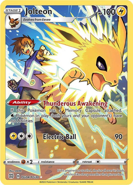 Jolteon [SWSH09: Brilliant Stars Trainer Gallery] TG04/TG30