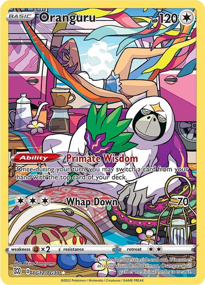 Oranguru [SWSH09: Brilliant Stars Trainer Gallery] TG12/TG30