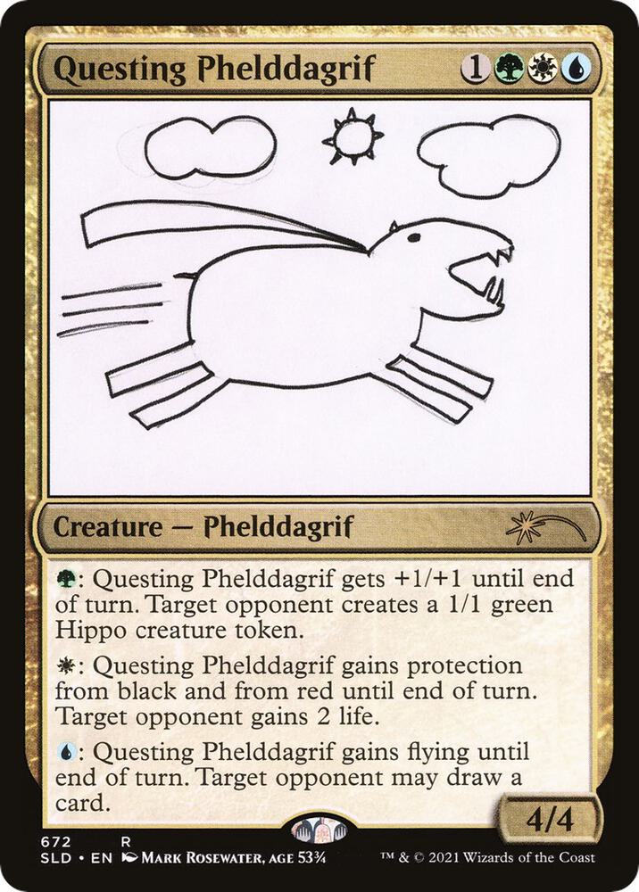 Questing Phelddagrif (672) [Secret Lair Drop Series] 672