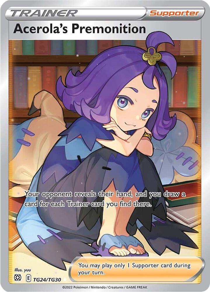 Acerola's Premonition [SWSH09: Brilliant Stars Trainer Gallery] TG24/TG30