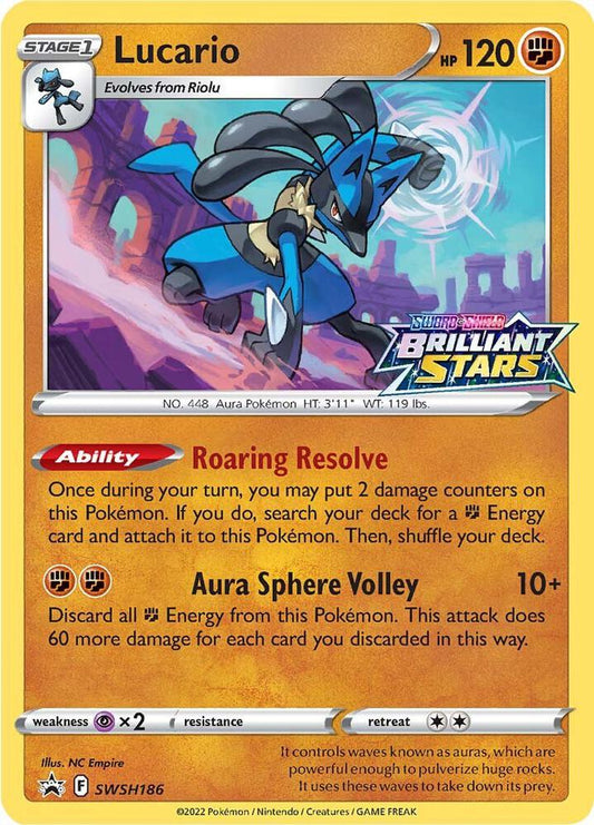 Lucario - SWSH186 [SWSH: Sword & Shield Promo Cards] SWSH186
