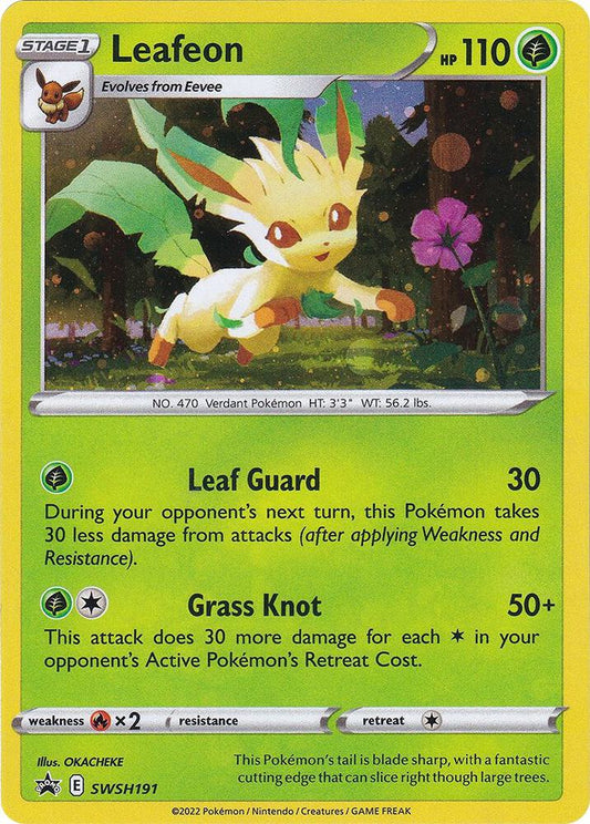 Leafeon - SWSH191 [SWSH: Sword & Shield Promo Cards] SWSH191