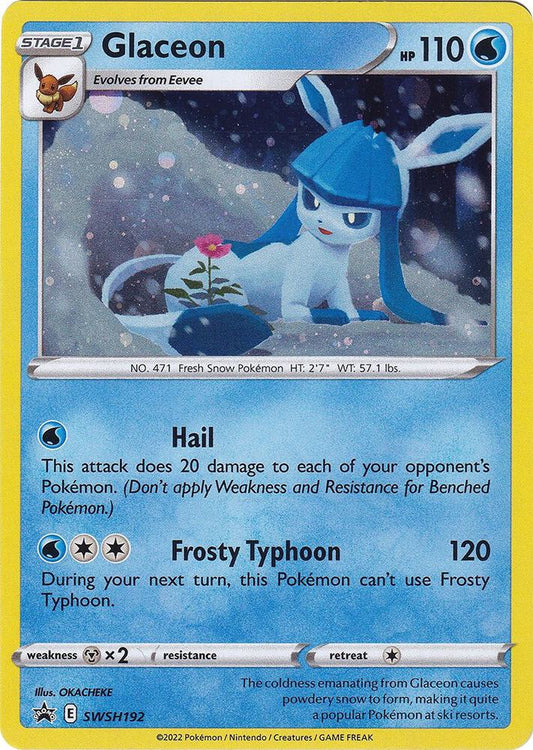 Glaceon - SWSH192 [SWSH: Sword & Shield Promo Cards] SWSH192