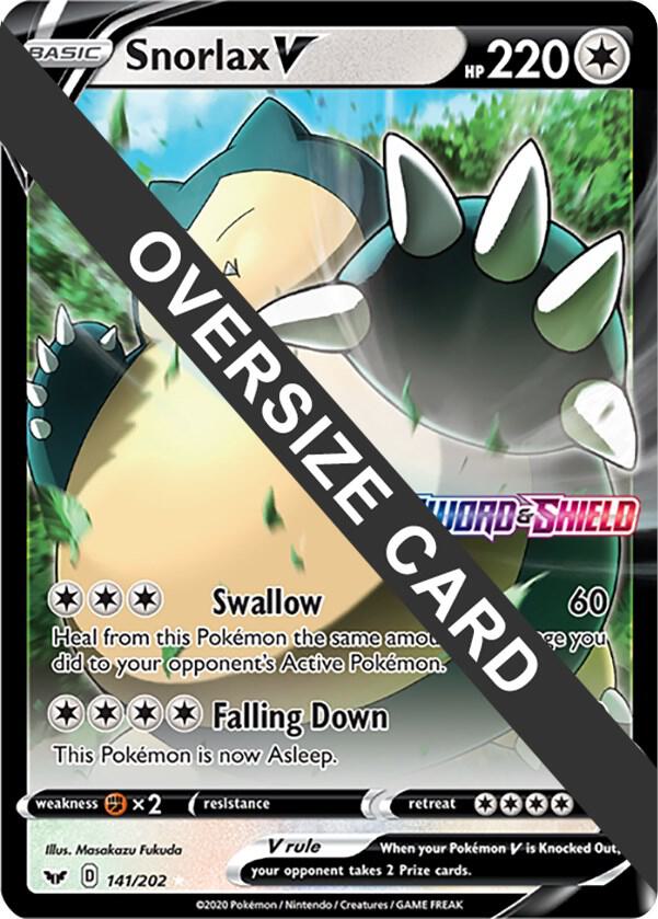 Snorlax V - 141/202 [Jumbo Cards] 141/202