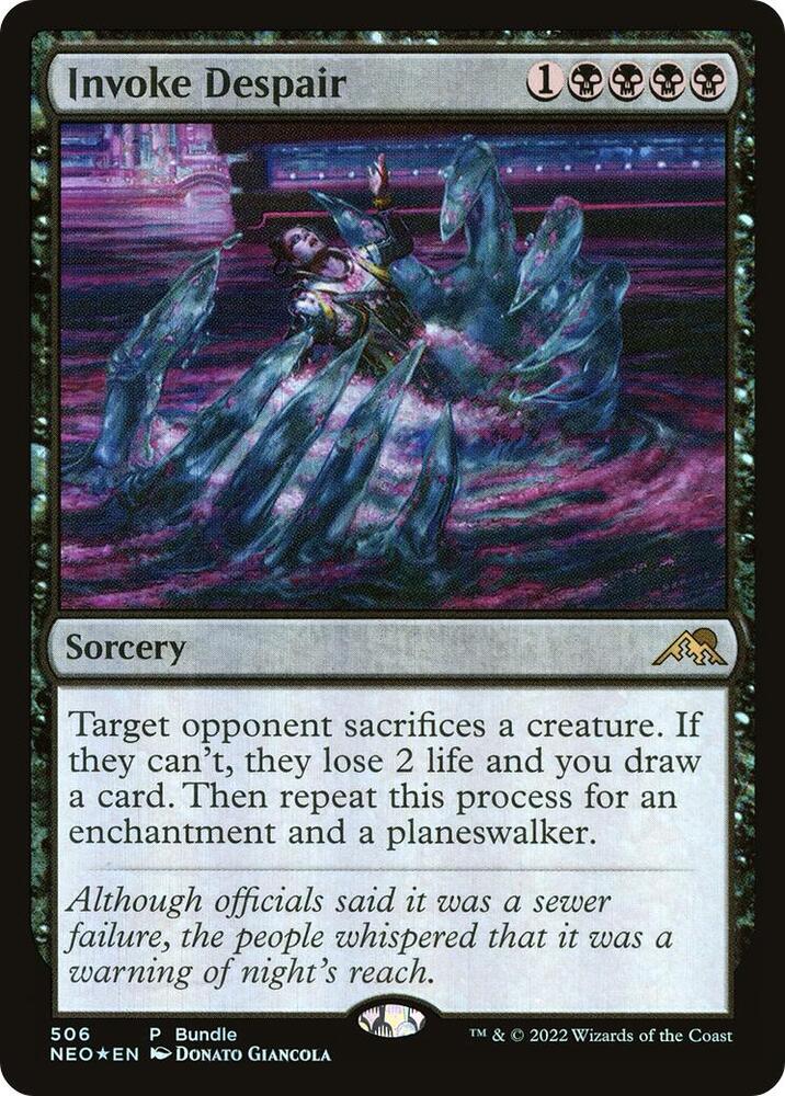Invoke Despair (NEO Bundle) [Unique and Miscellaneous Promos] 506