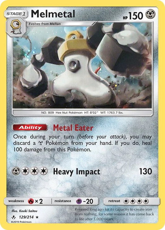 Melmetal - 129/214 (Cosmos Holo) [Blister Exclusives] 129/214