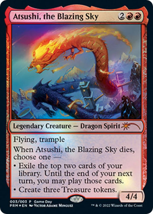 Atsushi, the Blazing Sky [Game Day & Store Championship Promos] 3