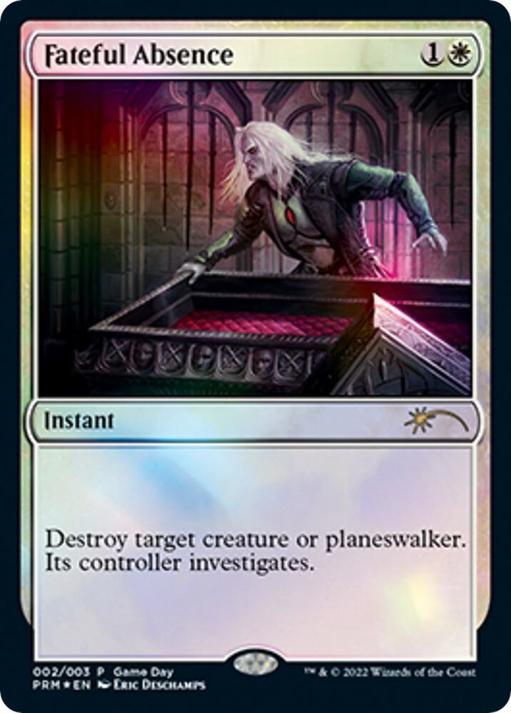 Fateful Absence [Game Day & Store Championship Promos] 2