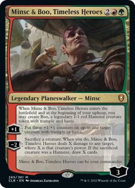 Minsc & Boo, Timeless Heroes [Commander Legends: Battle for Baldur's Gate] 285