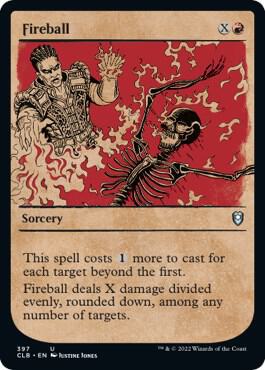 Fireball (Showcase) [Commander Legends: Battle for Baldur's Gate] 397