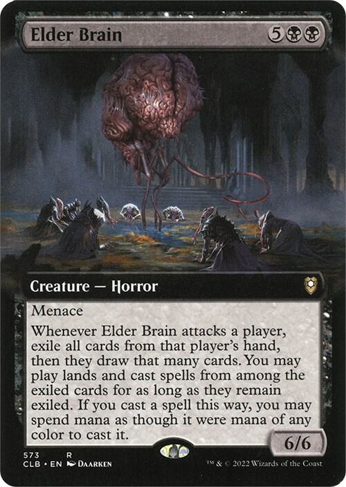 Elder Brain (Extended Art) [Commander Legends: Battle for Baldur's Gate] 573