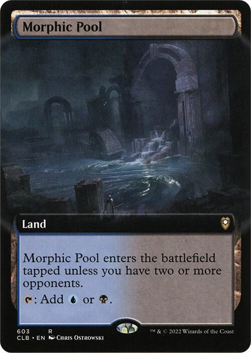Morphic Pool (Extended Art) [Commander Legends: Battle for Baldur's Gate] 603