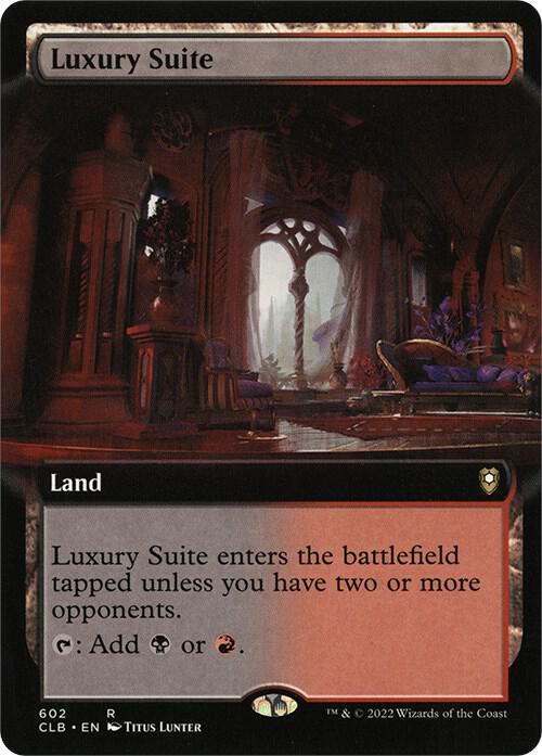 Luxury Suite (Extended Art) [Commander Legends: Battle for Baldur's Gate] 602