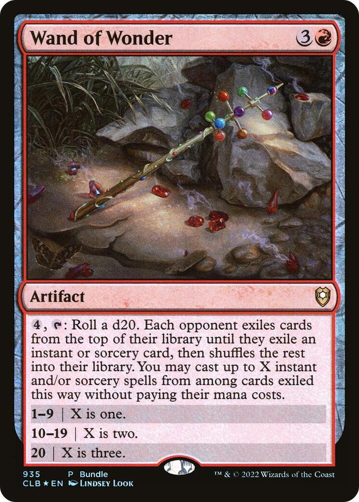Wand of Wonder (CLB Bundle) [Unique and Miscellaneous Promos] 935
