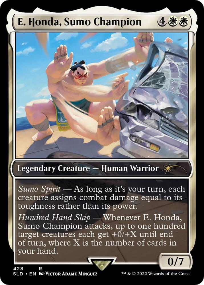 E. Honda, Sumo Champion [Secret Lair Drop Series] 428
