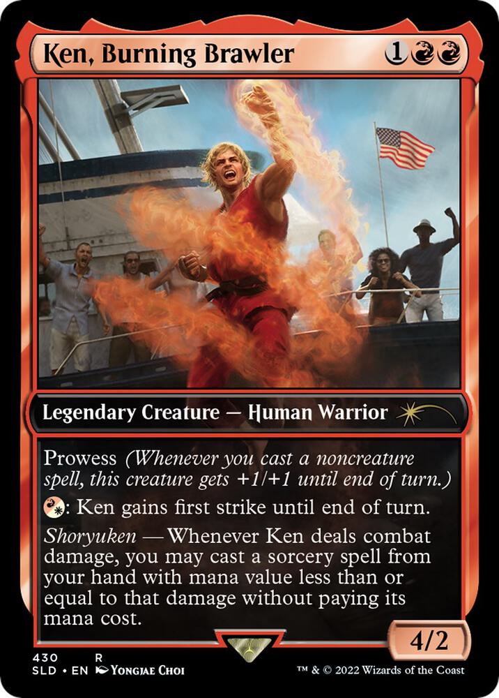 Ken, Burning Brawler [Secret Lair Drop Series] 430