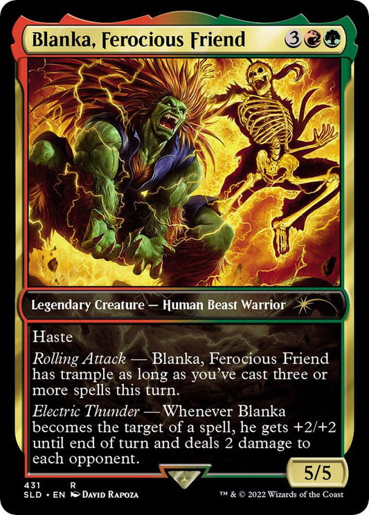 Blanka, Ferocious Friend [Secret Lair Drop Series] 431