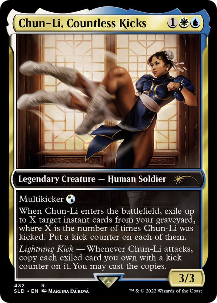 Chun-Li, Countless Kicks [Secret Lair Drop Series] 432