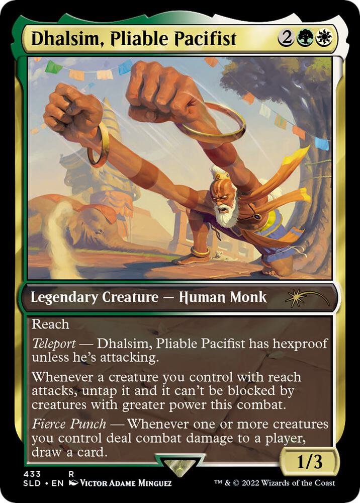 Dhalsim, Pliable Pacifist [Secret Lair Drop Series] 433