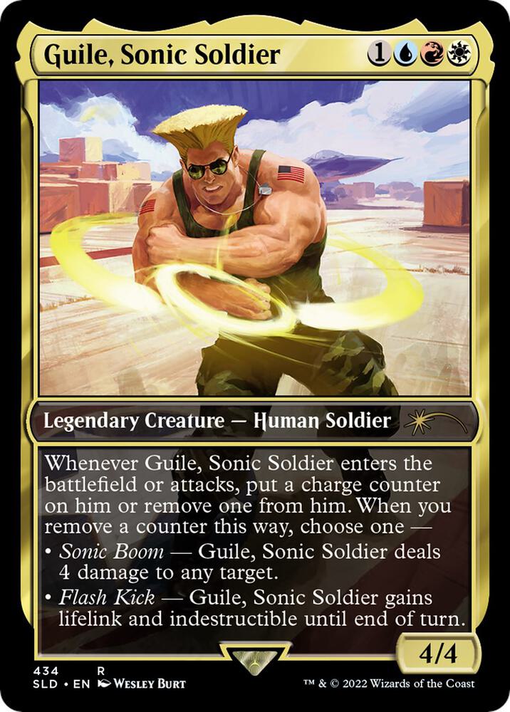Guile, Sonic Soldier [Secret Lair Drop Series] 434