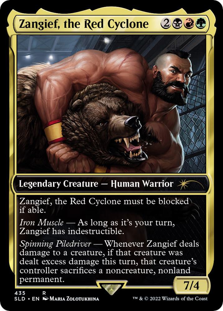 Zangief, the Red Cyclone [Secret Lair Drop Series] 435