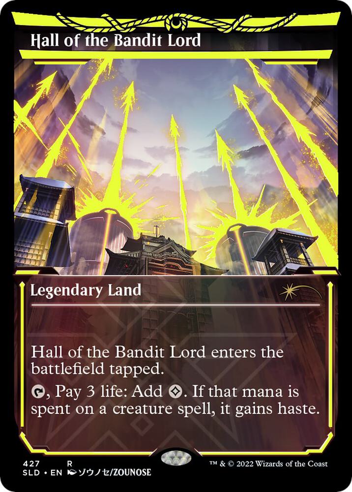 Hall of the Bandit Lord (Neon Yellow) [Secret Lair Drop Series] 427