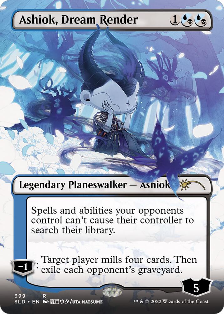 Ashiok, Dream Render (Borderless) [Secret Lair Drop Series] 399