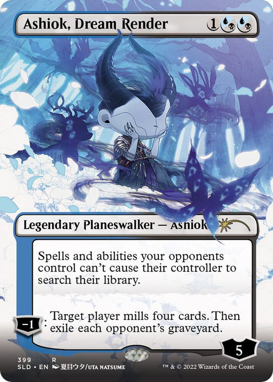Ashiok, Dream Render (Borderless) [Secret Lair Drop Series] 399
