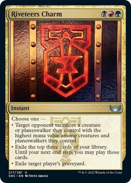 Riveteers Charm [Streets of New Capenna] 217