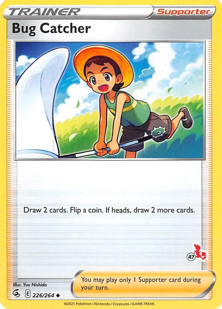 Bug Catcher - 226/264 (#47 Cinderace Stamped) [Battle Academy 2022] 226/264