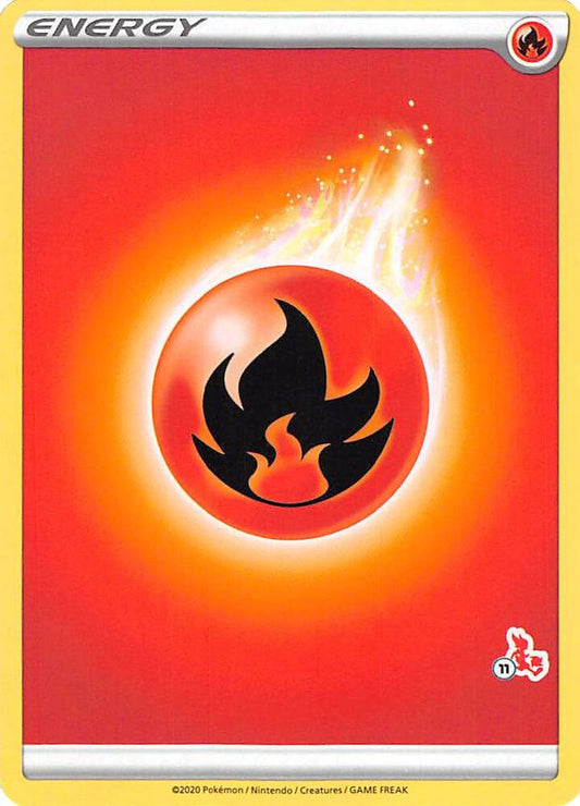 Fire Energy (#11 Cinderace Stamped) [Battle Academy 2022]