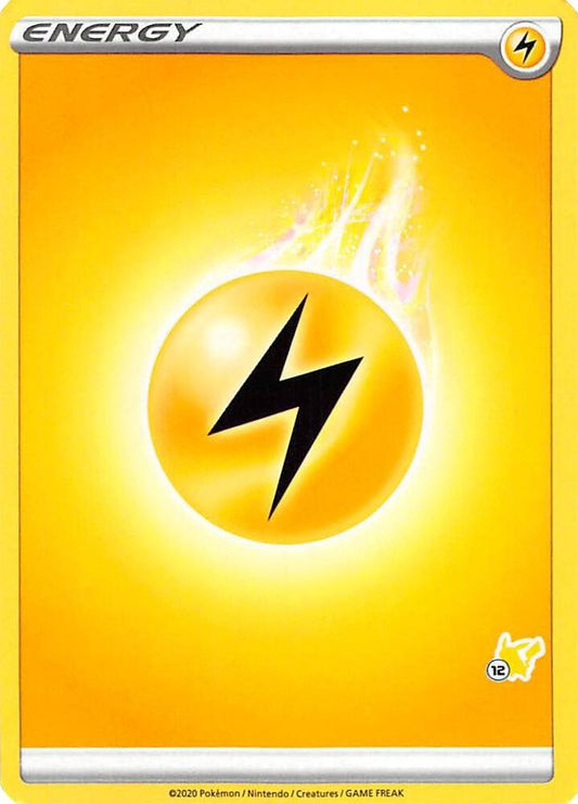Lightning Energy (#12 Pikachu Stamped) [Battle Academy 2022]