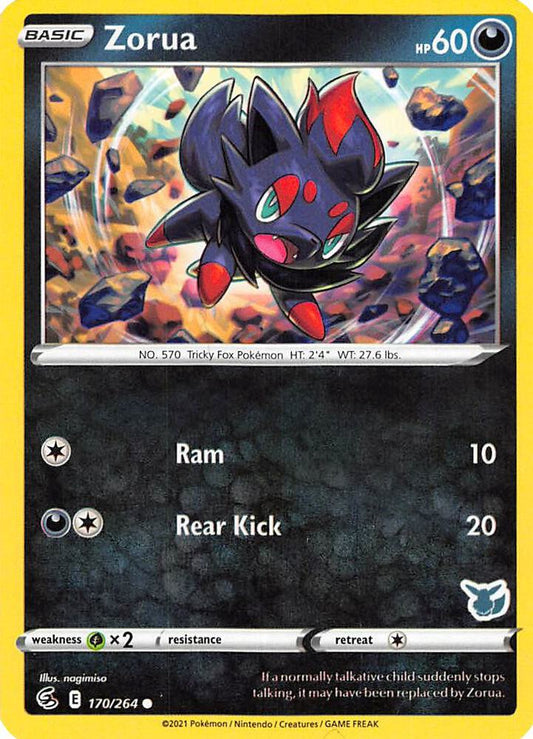 Zorua - 170/264 (Eevee Stamped) [Battle Academy 2022] 170/264