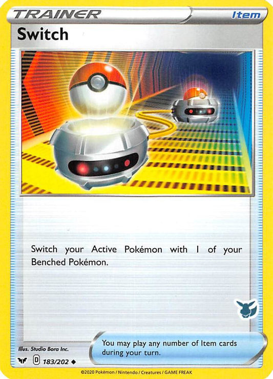 Switch - 183/202 (Eevee Stamped) [Battle Academy 2022] 183/202