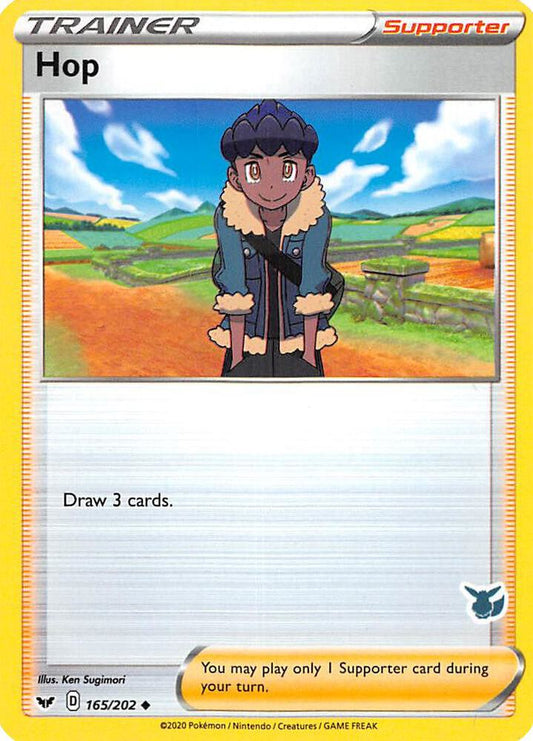 Hop - 165/202 (Eevee Stamped) [Battle Academy 2022] 165/202