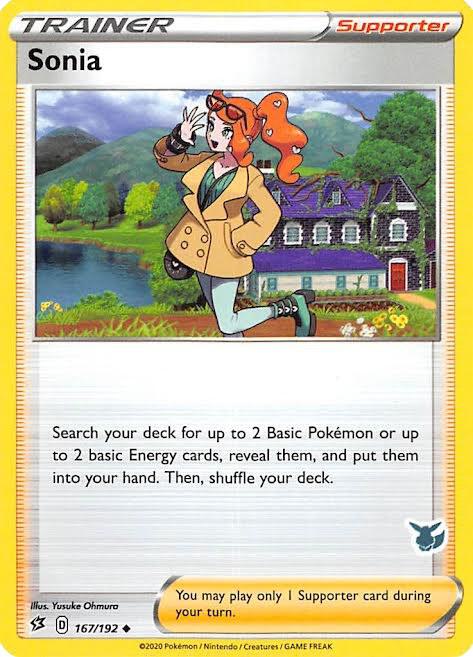 Sonia - 167/192 (Eevee Stamped) [Battle Academy 2022] 167/192