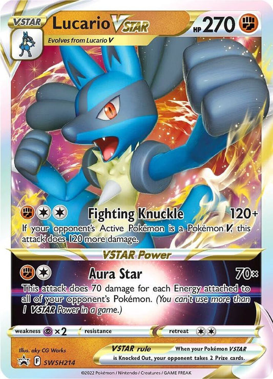 Lucario VSTAR - SWSH214 [SWSH: Sword & Shield Promo Cards] SWSH214