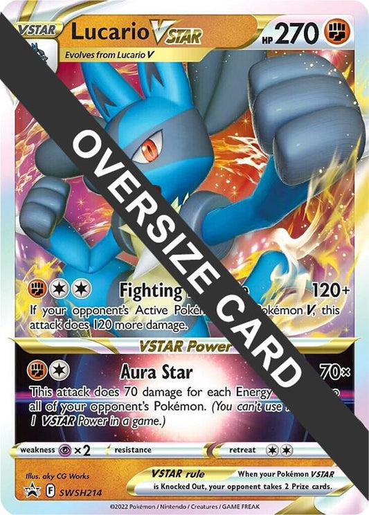 Lucario VSTAR - SWSH214 [Jumbo Cards] SWSH214