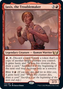 Jaxis, the Troublemaker [Streets of New Capenna] 112