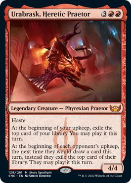 Urabrask, Heretic Praetor [Streets of New Capenna] 129