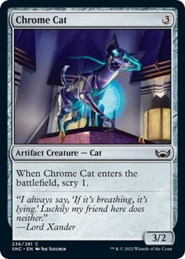 Chrome Cat [Streets of New Capenna] 236