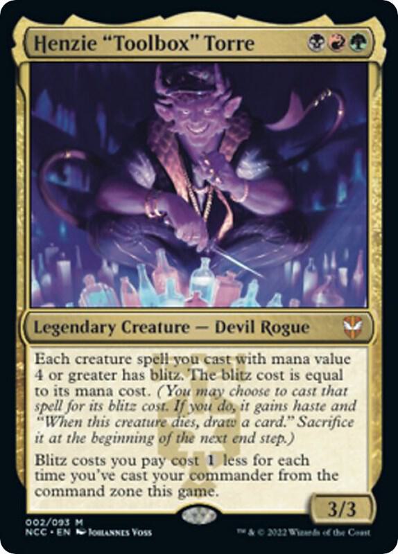 Henzie "Toolbox" Torre [Commander: Streets of New Capenna] 2