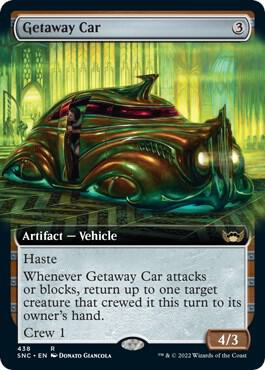 Getaway Car (Extended Art) [Streets of New Capenna] 438